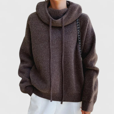 Noelle | Cozy Knit Hoodie
